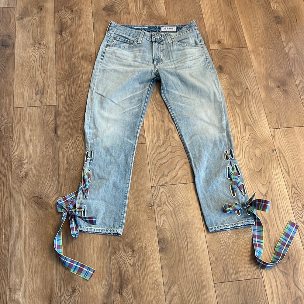 AG Adriano Goldschmied ex boyfriend slouchy slim jeans
